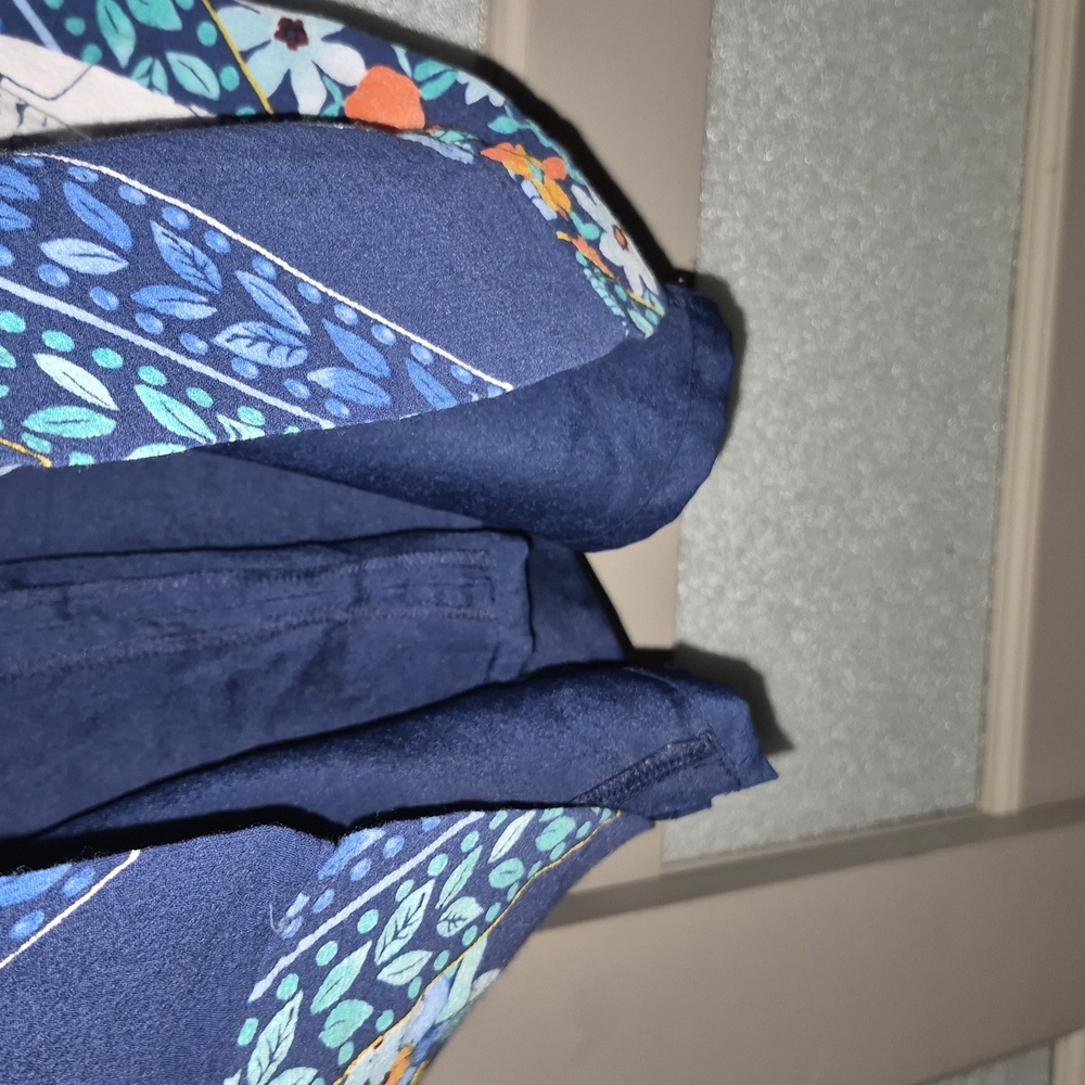 Maeve Navy Floral Mini Tunic Dress - Picture 6 of 7